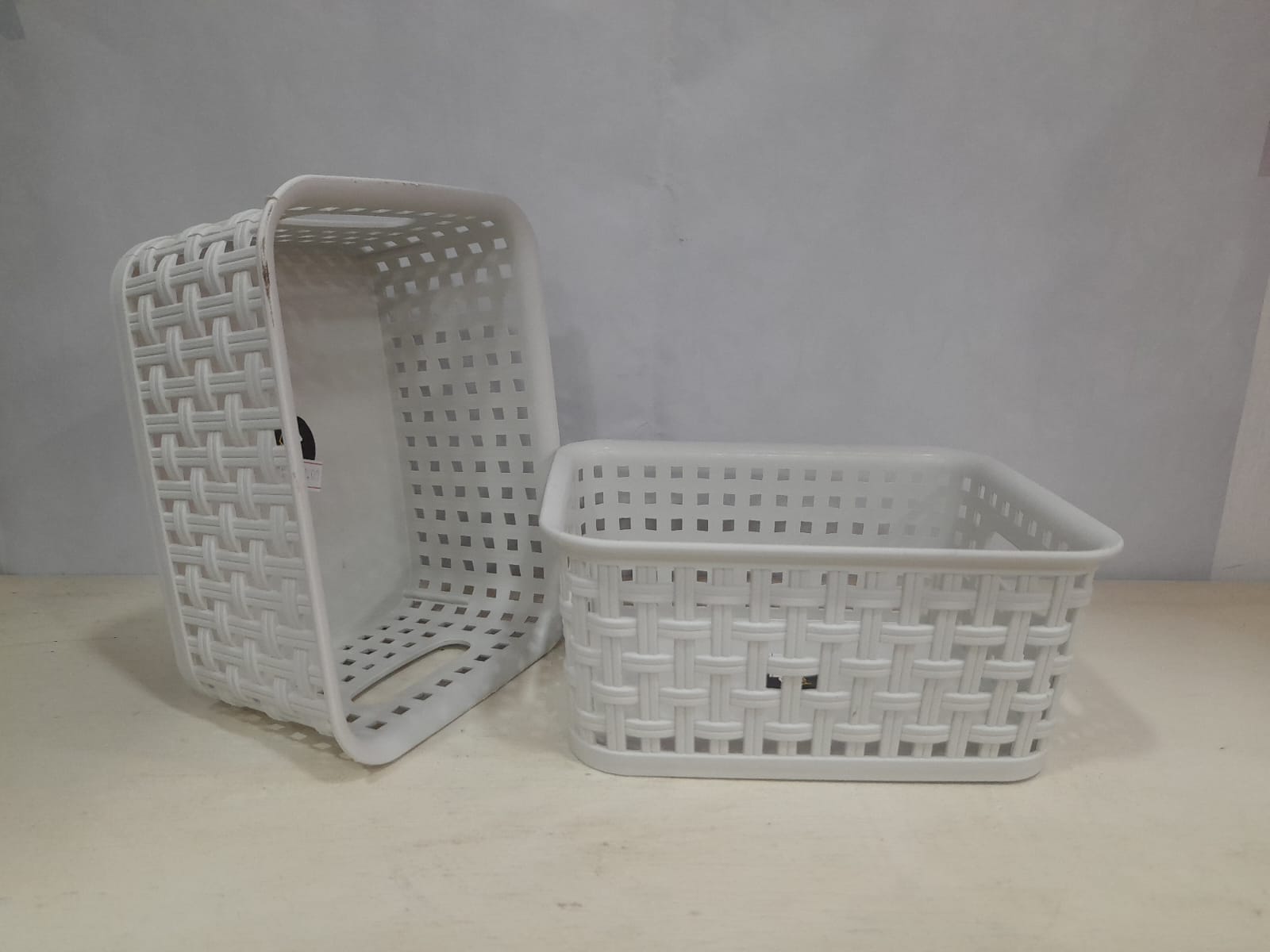 Cesto Italy 2,1L 9x14x18cm Branca