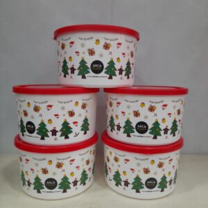 Pote Pequeno Natal Feliz C/Tampa ArcaPlast
