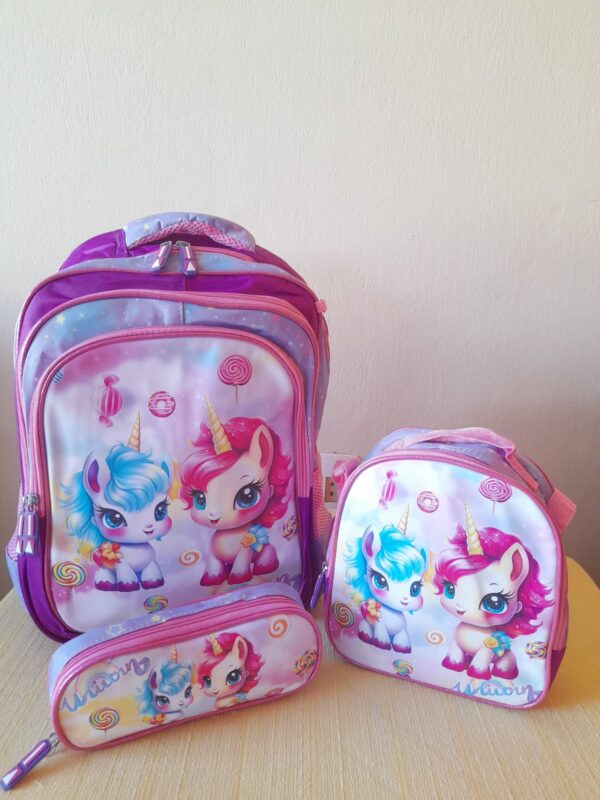 Kit Mochila Infantil 3Peças Feminina - Image 3