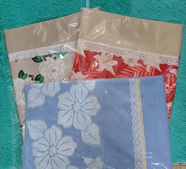 Colcha de Cama Casal Bordada/Estampada 2,20x240M - Image 3