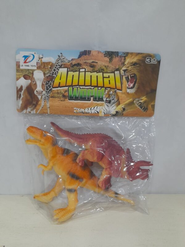 Brinquedo Dinossauros 2peças