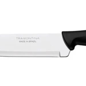 Faca Chef Tramontina em Aço inox 8` Preta