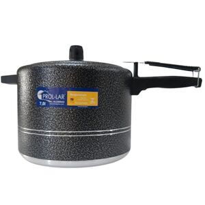 Panela de Pressão antiaderente 7L Preta Prol-Lar