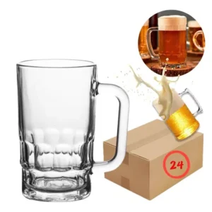 Caneca Chopp Nevada Dcasa Vidro 340ml
