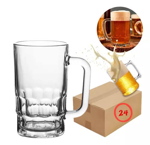 Caneca Chopp Nevada Dcasa Vidro 340ml
